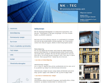 Tablet Screenshot of nktec.dk
